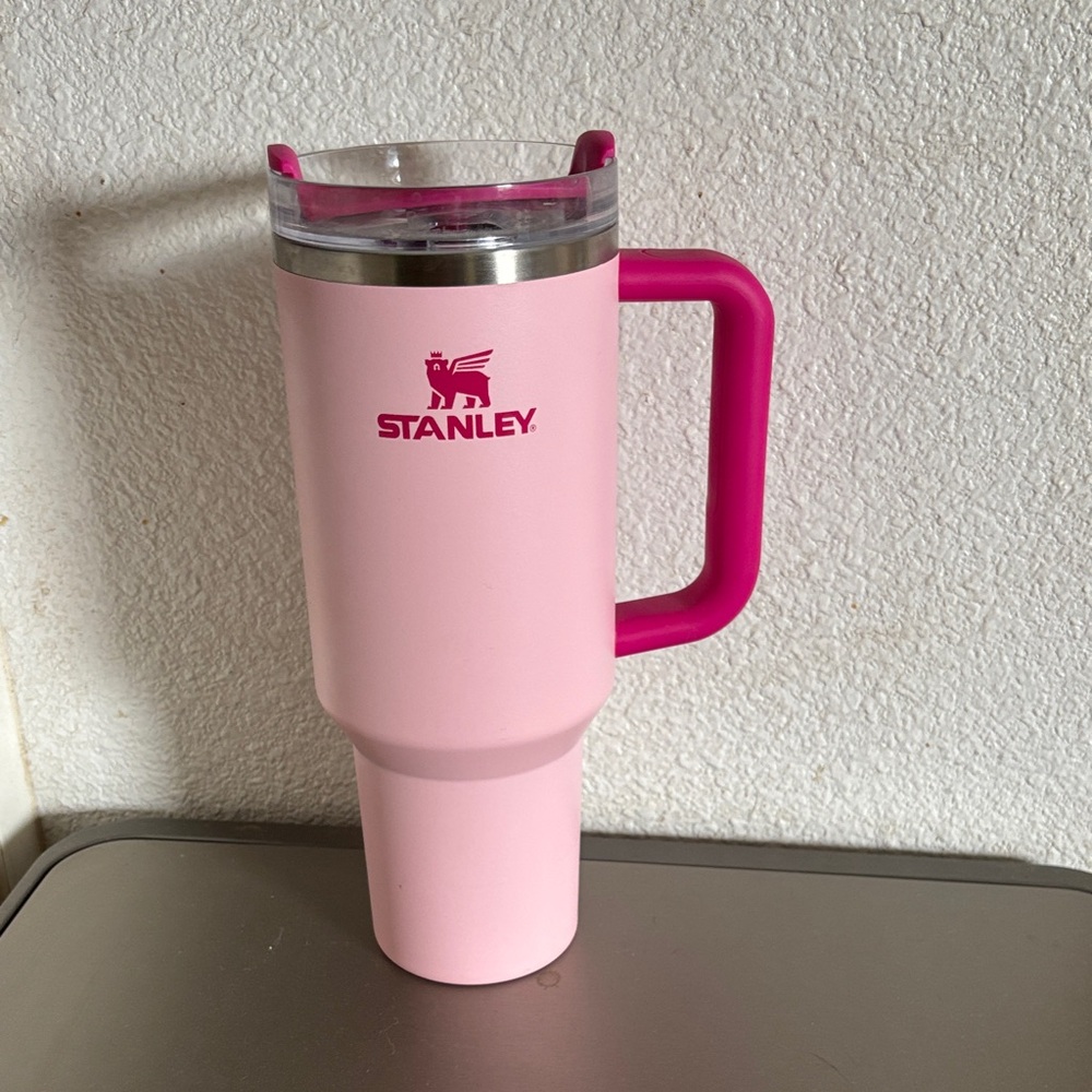 Stanley Pink Insulated Mug with Handle
